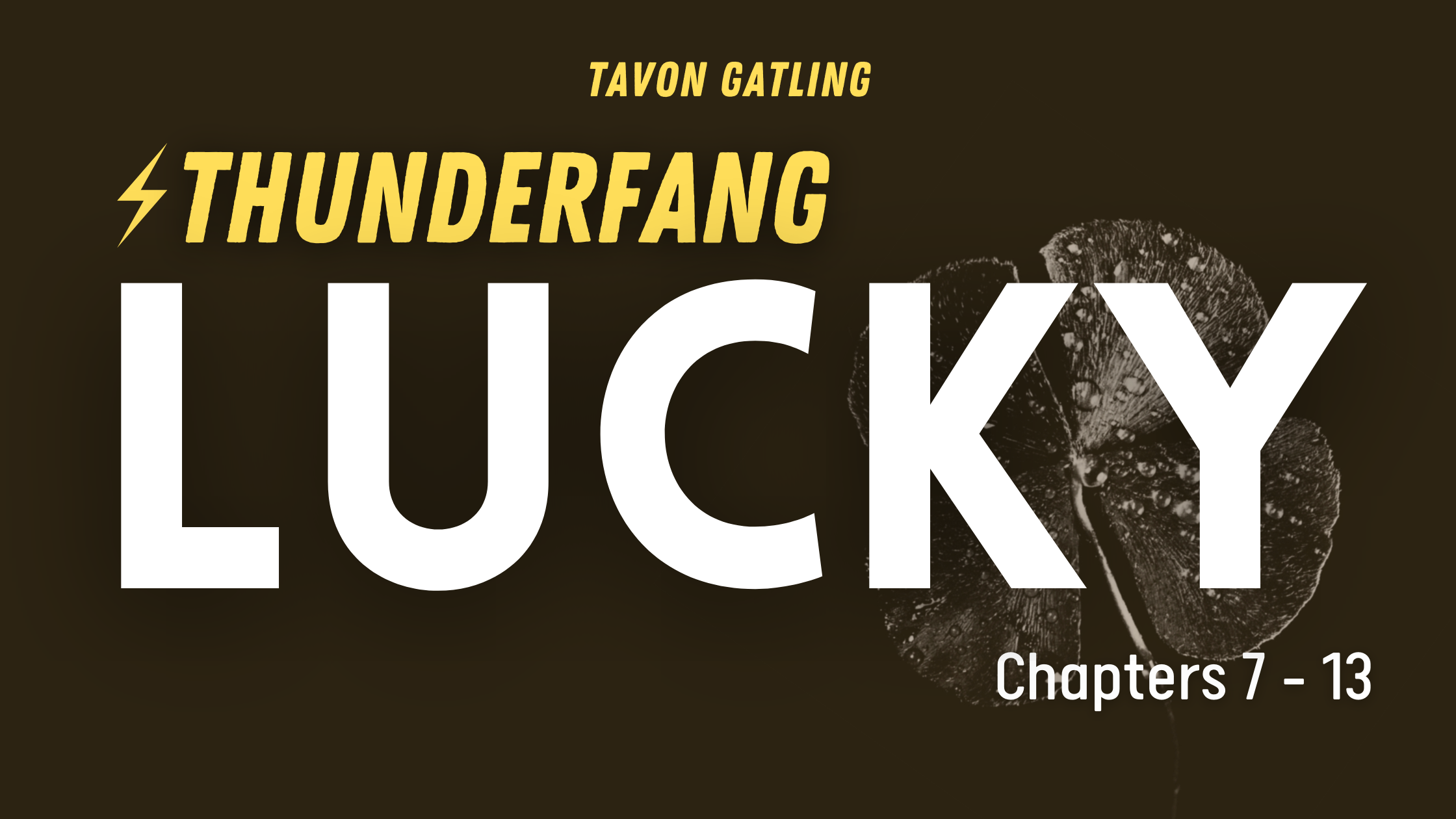 ⚡THUNDERFANG, Vol. 2: LUCKY