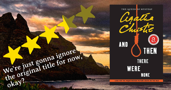Book Review of "And Then There Were None" by Agatha Christie ⭐⭐⭐½
